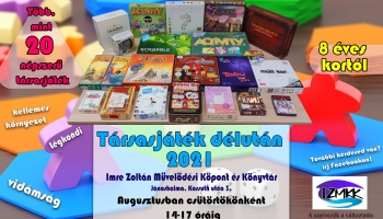 Társasjáték délután 2021 - IZMKK