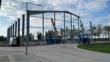 Épül a Hűtőház - Jánoshalma Iparterület