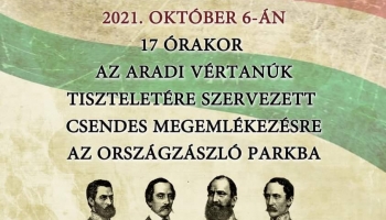 Meghívó - Aradi Vértanúk megemlékezés