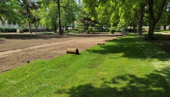 Tegnap a terület előkészítése befejeződött