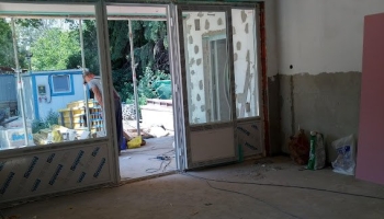 A Petőfi utcában épülő bölcsőde