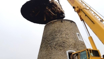 Megújult Jánoshalmán a szélmalom