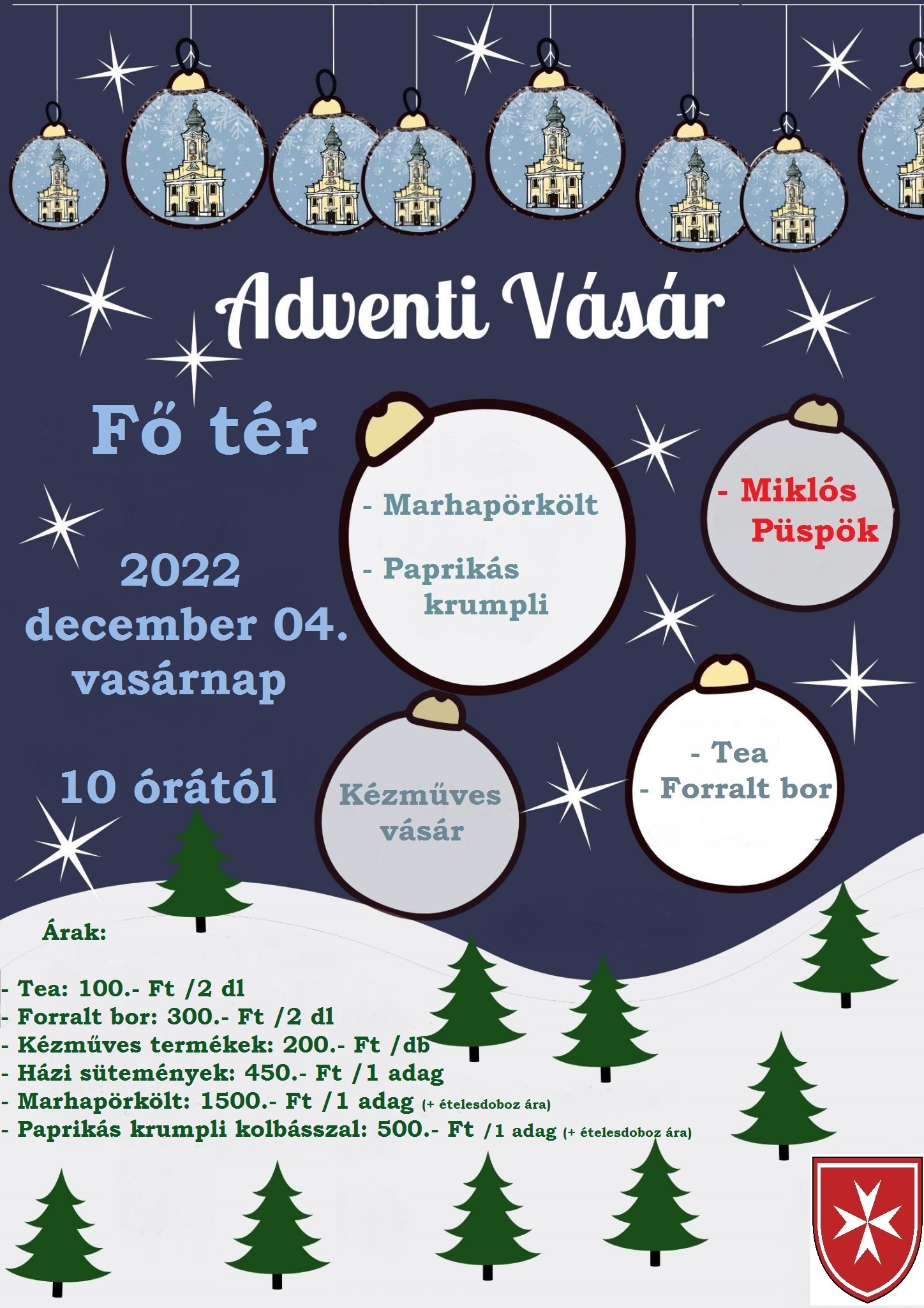 Adventi Vásár - Főtér