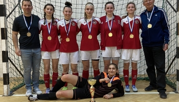 A jánoshalmi Arany Bácska Egyesület megnyerte a női U20-as futsal tornát!