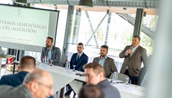 "Geotermia lehetőségei a Dél-Alföldön" - konferencia