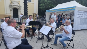 Jánoshalmi Napok 2023 - helyi amatőr művészeti együttesek fellépésének is színtere volt
