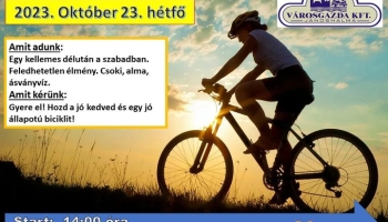 Pörögj Jánoshalma - Hozd a jó kedved és egy jó állapotú biciklit!