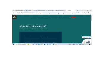 Létrehoztuk az elektronikus Közterületi Hibabejelentő funkciót