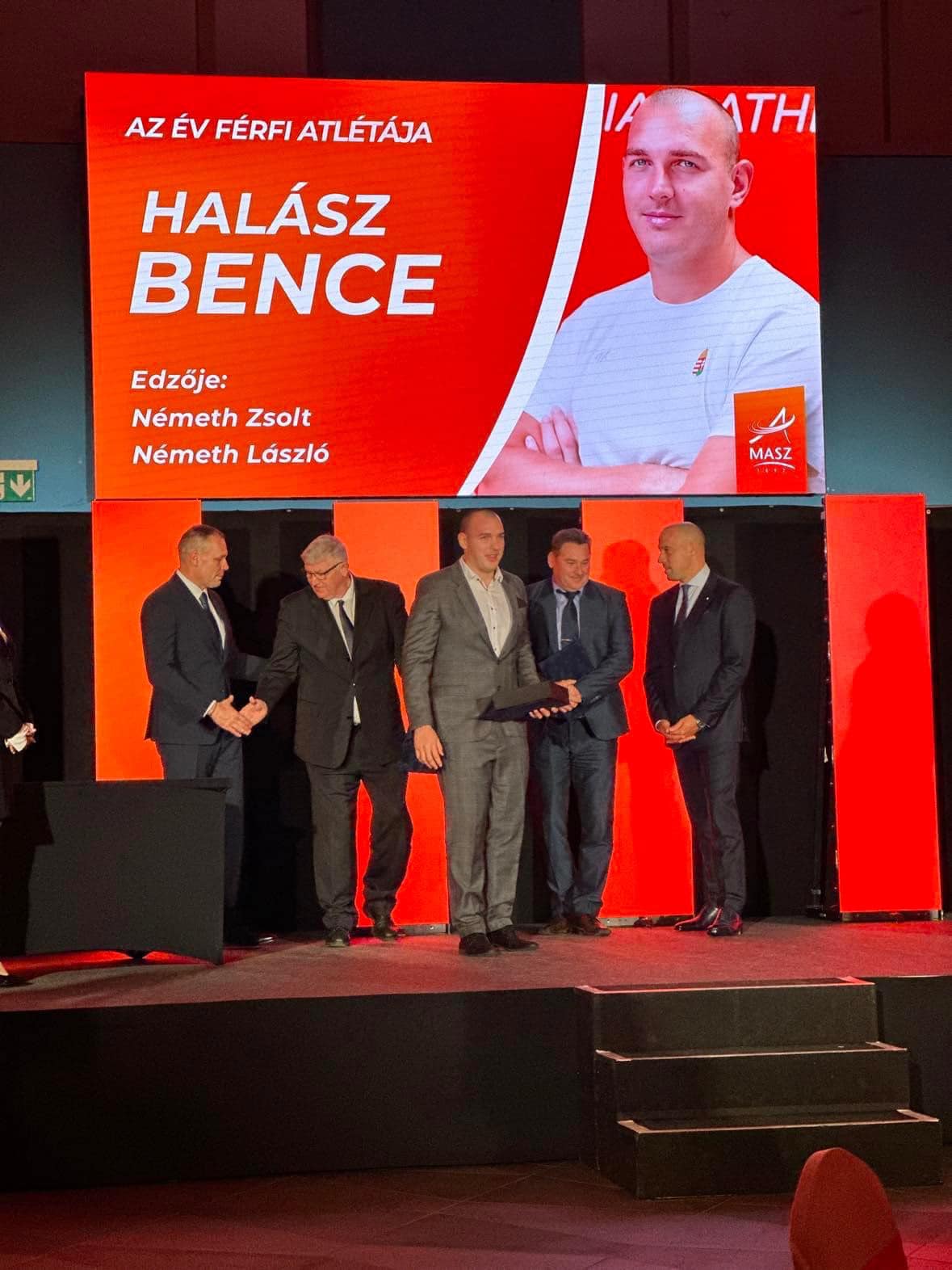 Halász Bence AZ ÉV FÉRFI ATLÉTÁJA
